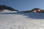 the slope at Vals