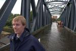 Dave on Barton Aqueduct