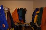 Admirals bootroom. Most buildings have bootrooms where you change from indoor to outdoor clothes. All of them are very warm insi