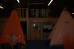 Fuchs House - tents being dried and inspected in the Sledge Store